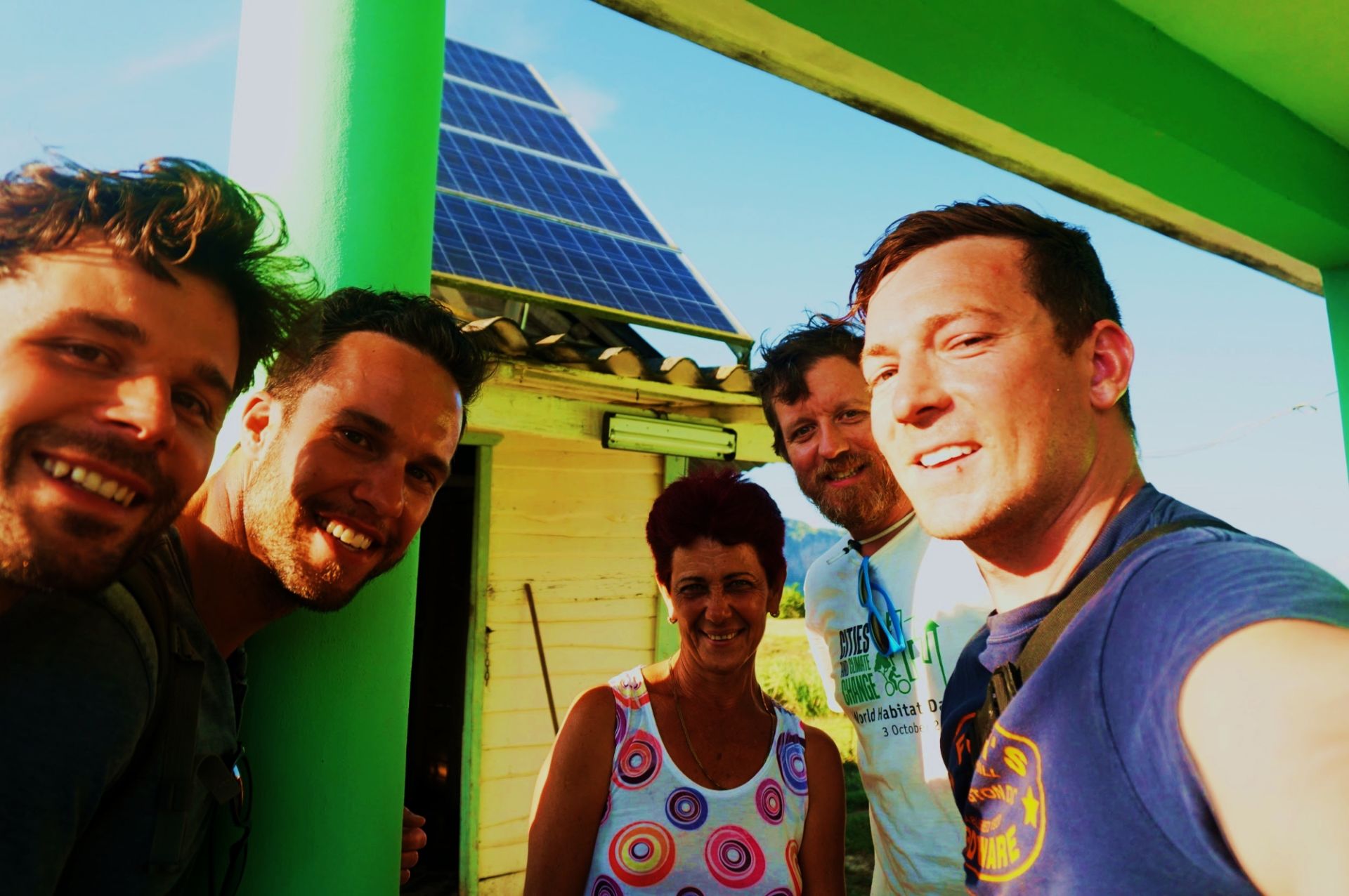 Group photo with Ofelia