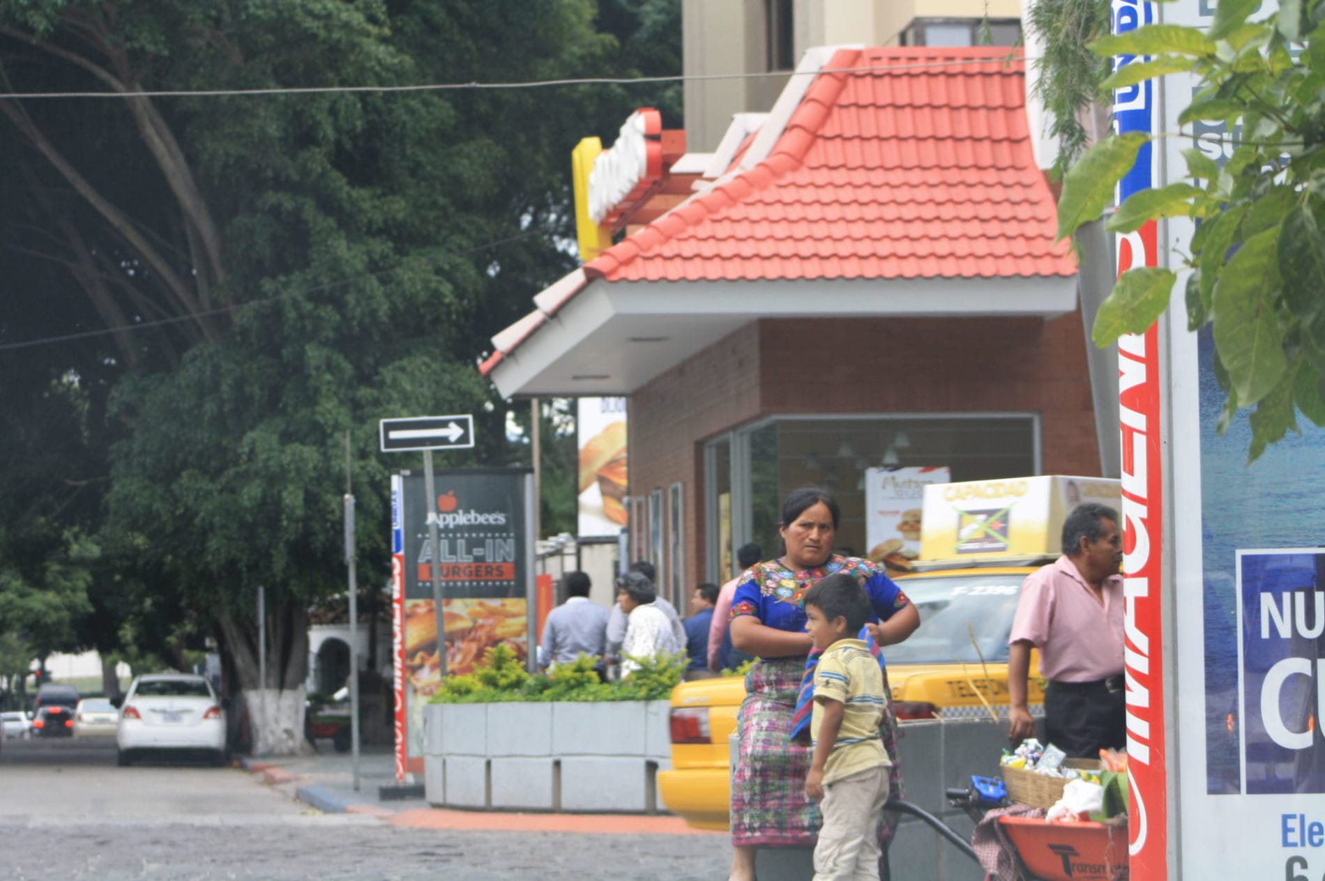 McDonald's and a Mango Stand