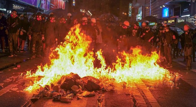 If We Burn, You Burn With Us: Hong Kong Protests Escalate