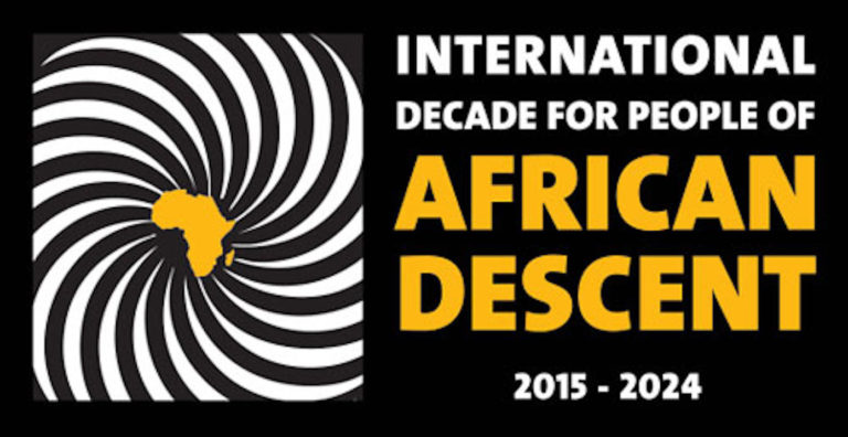 International decade for people of african descent 2015-2024 UN