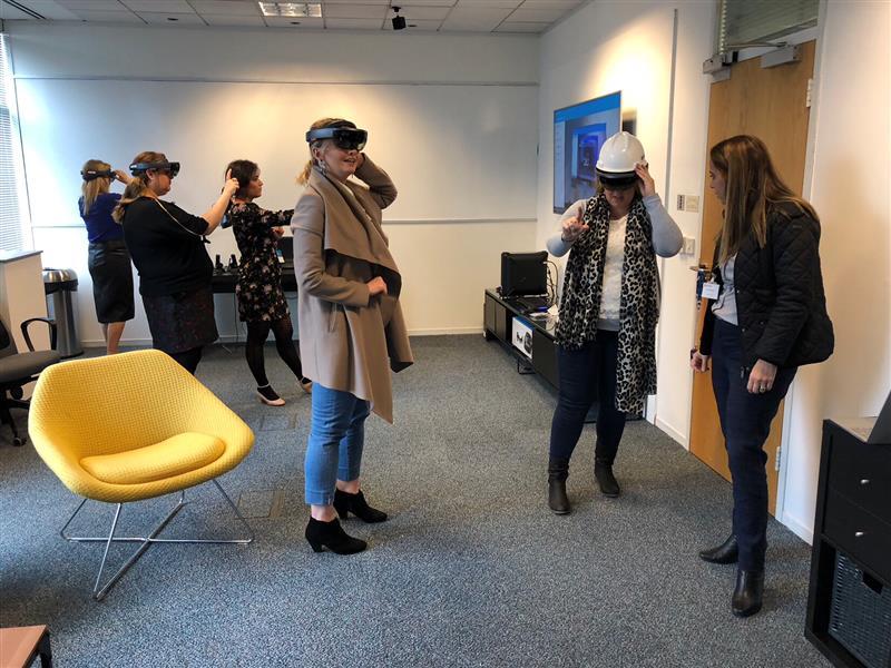 Women@Microsoft HoloLens Demonstration