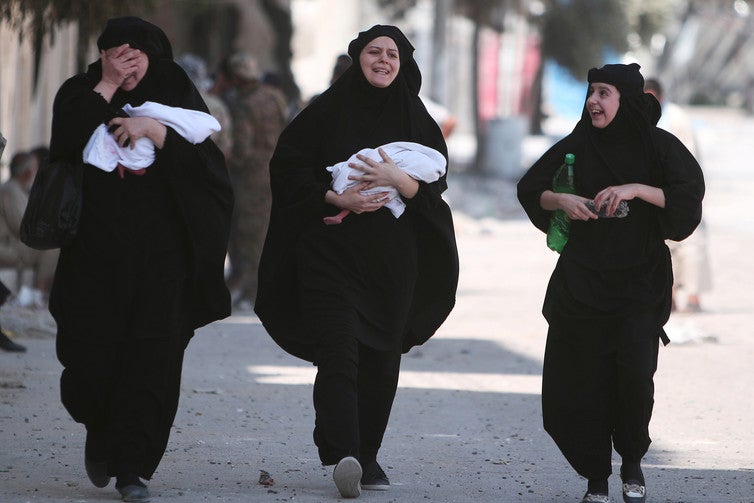 For young women and women of ethnic minorities in particular, escaping conflict does not necessarily bring safety. Credit: Reuters