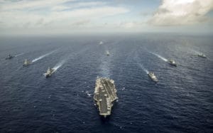 ships in indo pacific