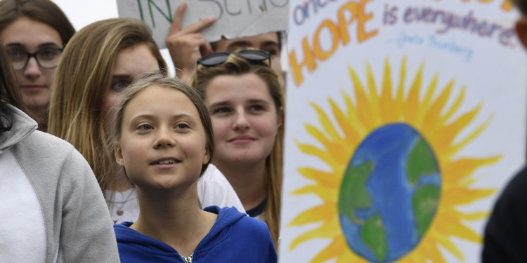 Swedish climate activist Greta Thunberg