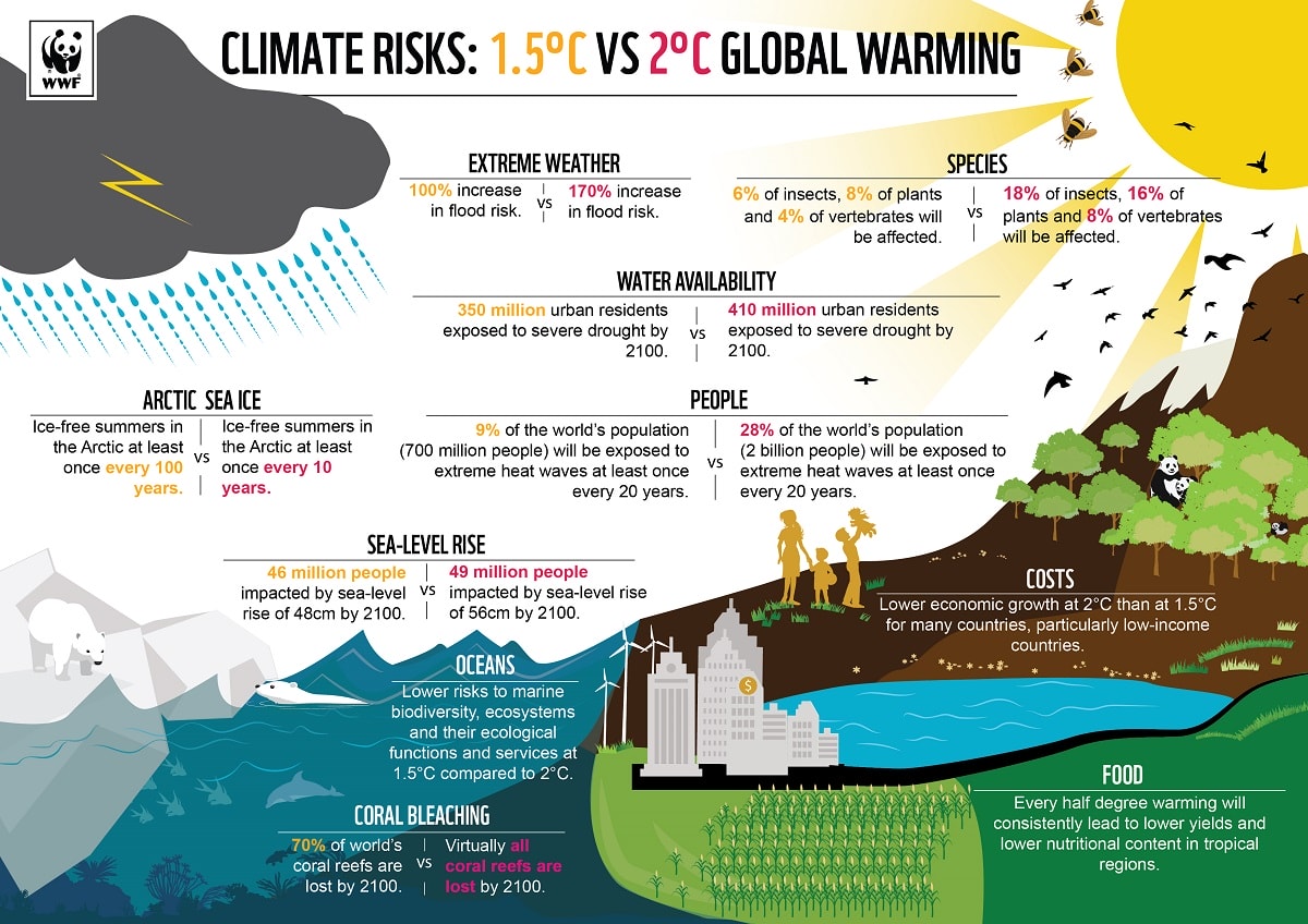 Climate risks and global warming