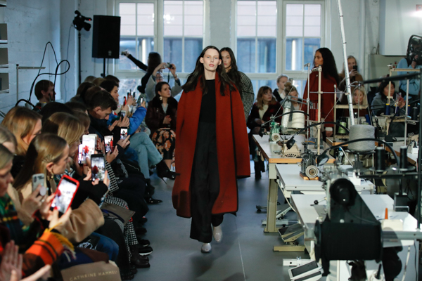 ESP catwalk in factory Oslo Runway
