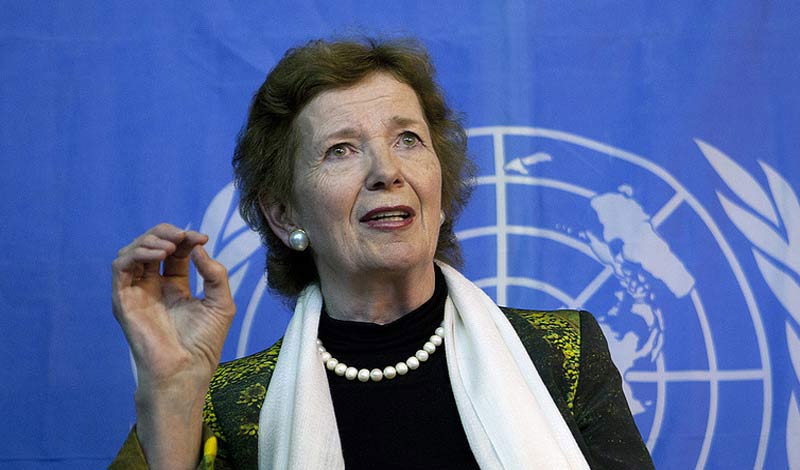 Mary Robinson UN High Commissioner for Human Rights