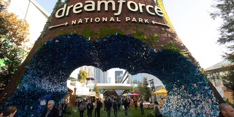 Dreamforce 2019, Salesforce.com's user and developer conference, is held at the Moscone Convention Center and various hotels in San Francisco from November 18-22, 2019. (© Photo by Jakub Mosur Photography)