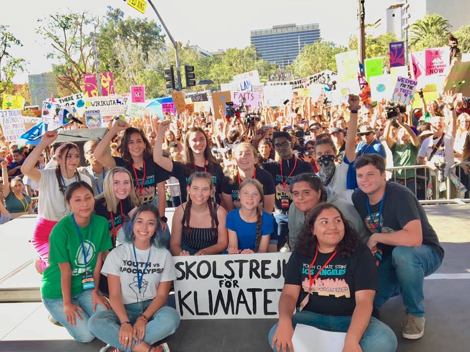 School strike Los Angeles.
