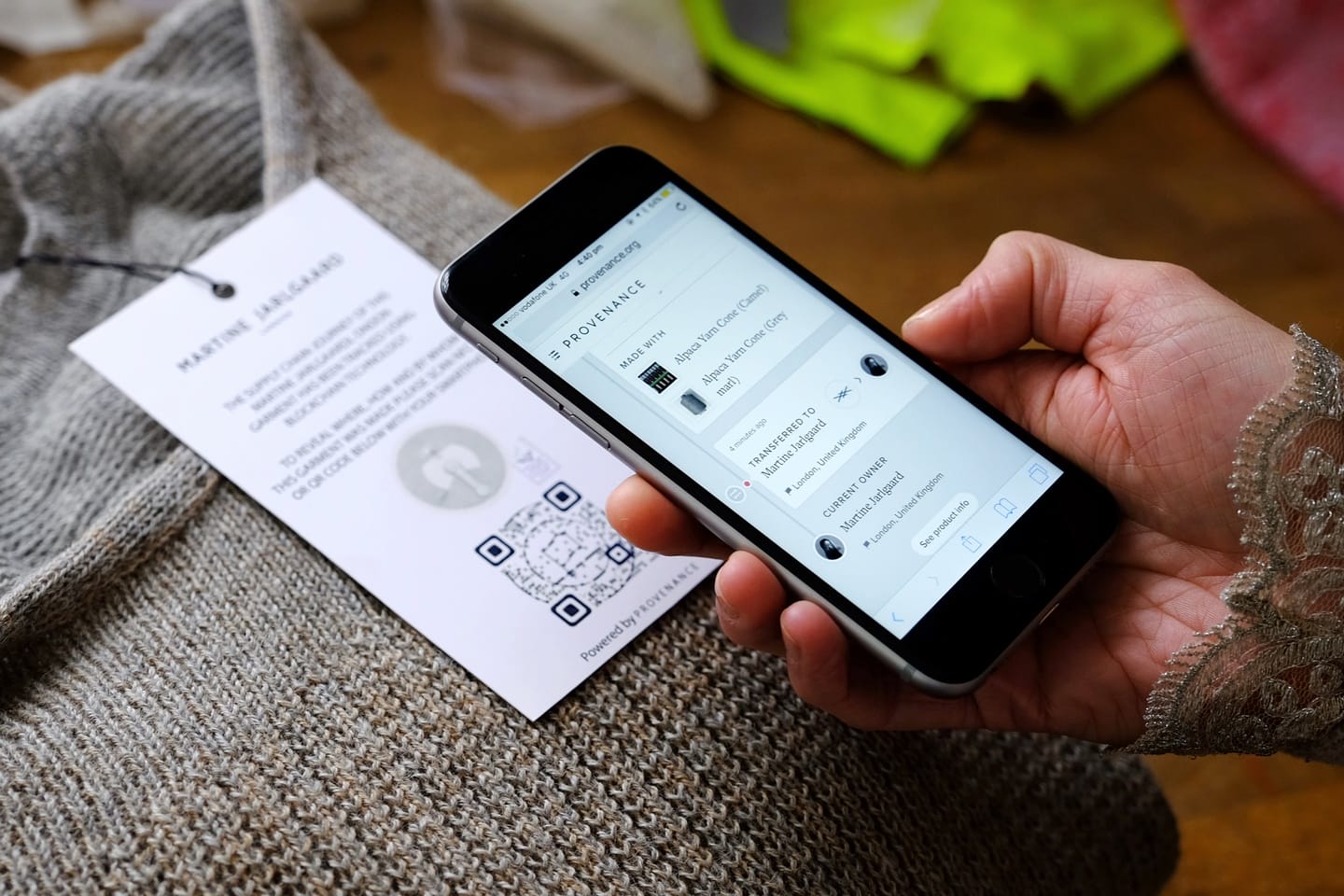 Traceability and Information in the Garment Supply Chain