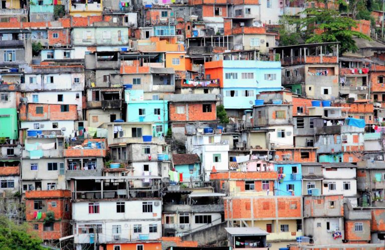 Dense housing in Surat, India