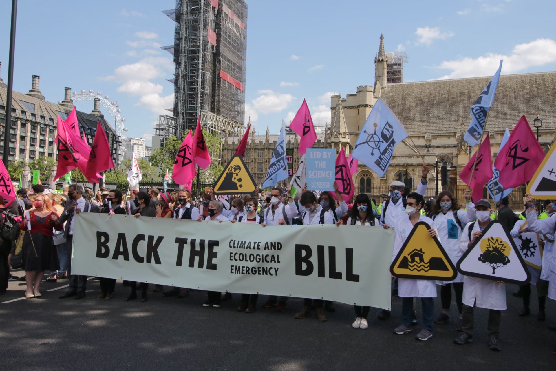 Extinction Rebellion Protests Supporting Climate Bill Spark ‘Free Speech’ Controversy