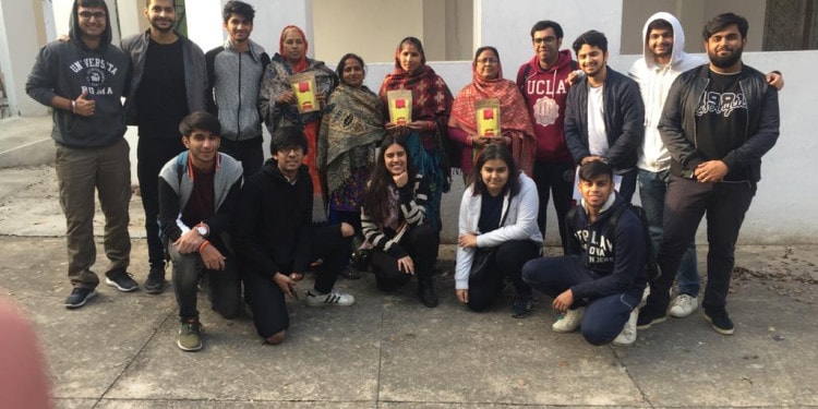 EA members and some of the women entrepreneurs ffrom Project Utkarsh