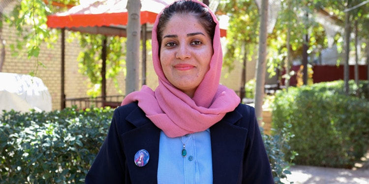 Women’s Right Activist Malalai Mobariz Speaks With UN Women