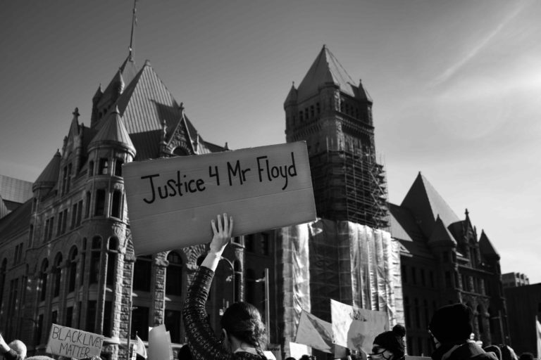 Derek Chauvin trial protest