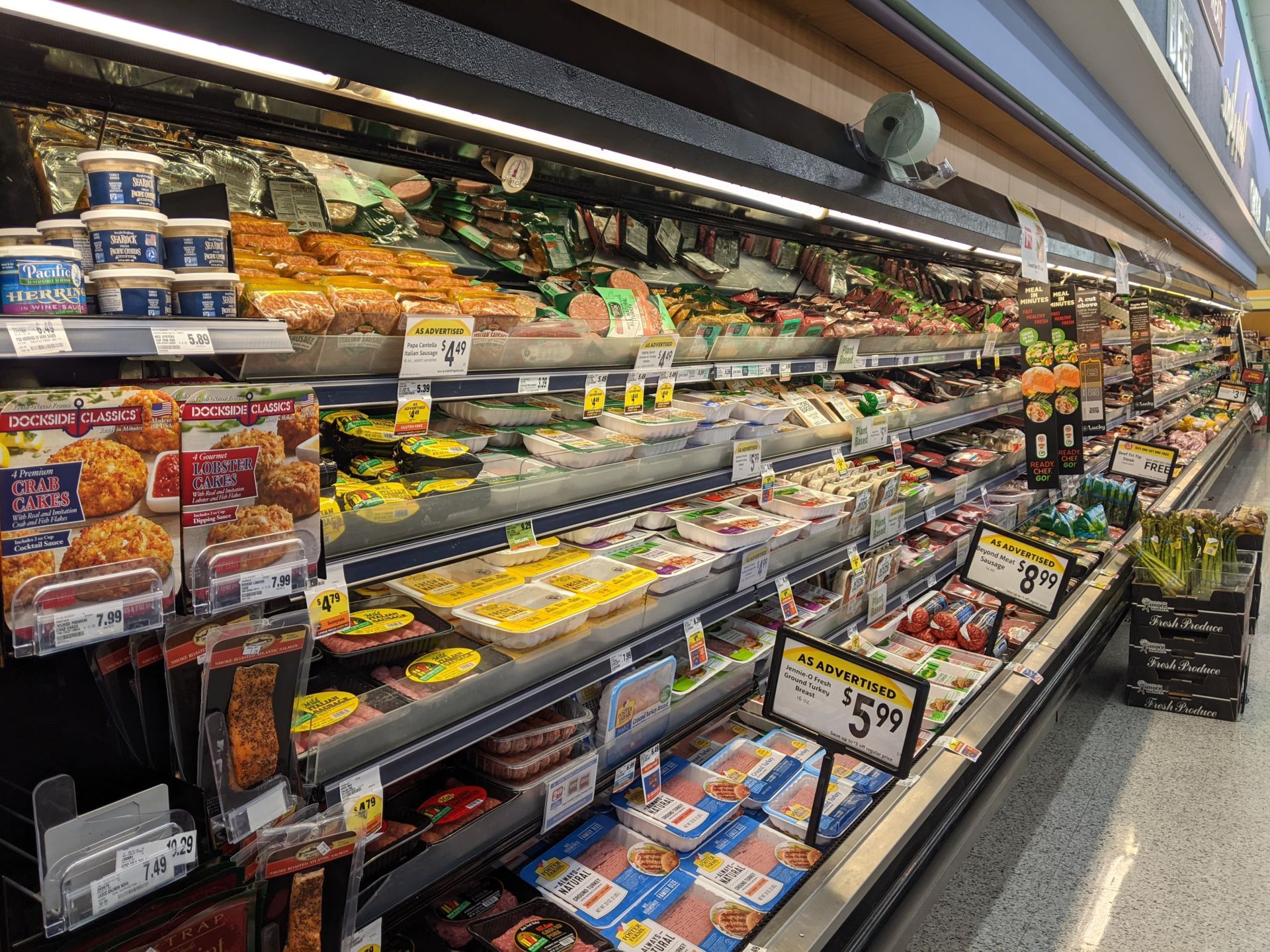 Meat section