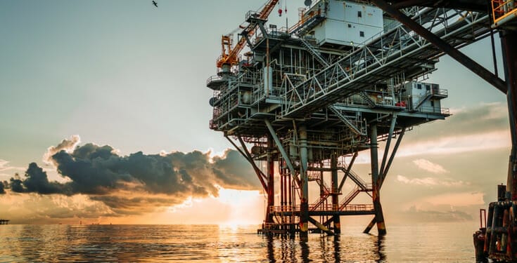 Oil Spills in the Gulf of Mexico After Hurricane Ida Hits