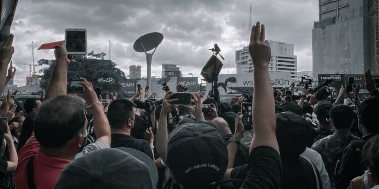 Thousands Take To The Streets of Bangkok