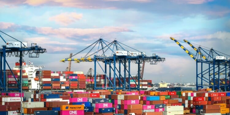 Cargo Surge Sees Record Number of Ships Stuck Outside Largest Ports in US