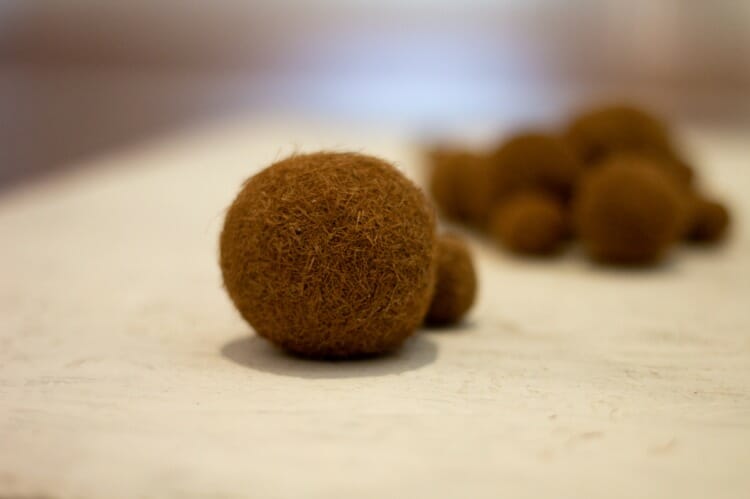 Close-up of artwork.