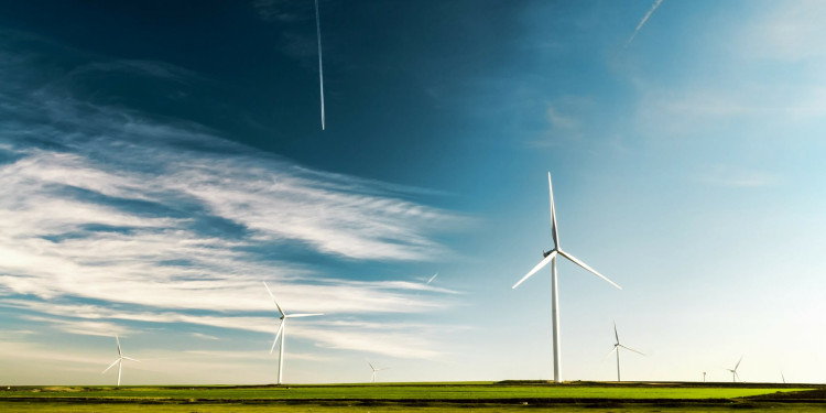Wind Turbine Landscape to act against climate change
