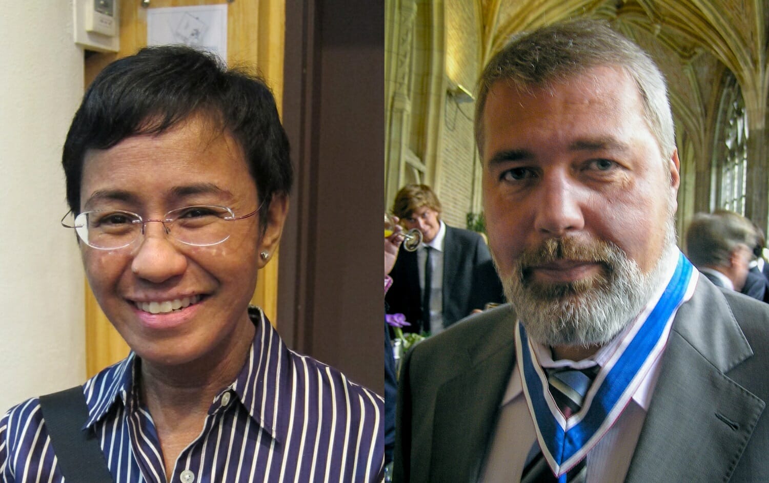 Nobel Peace Prize 2021 Awarded to Two Journalists Who Stood Up to Putin and Duterte