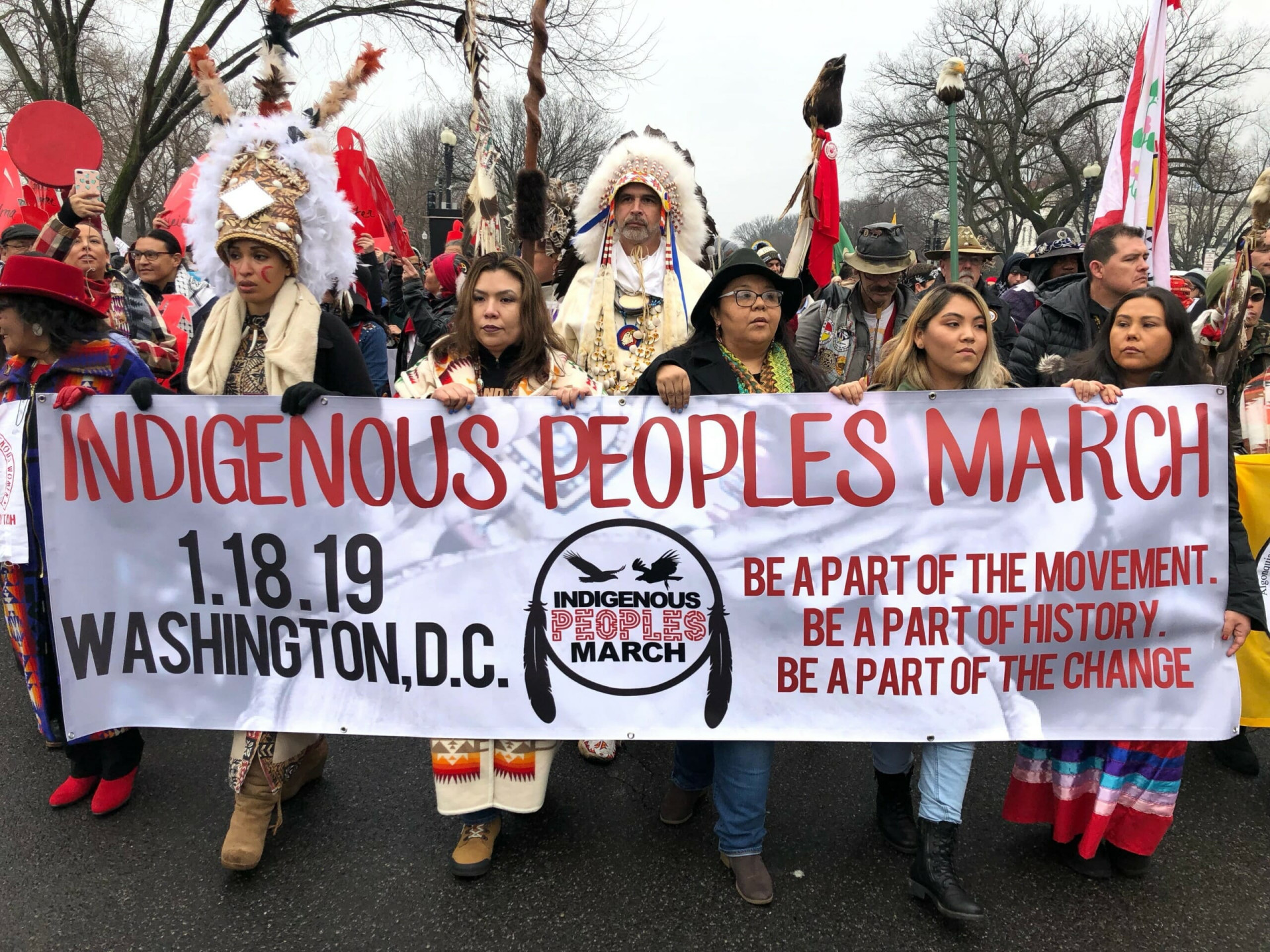 indigenous resistance protest march