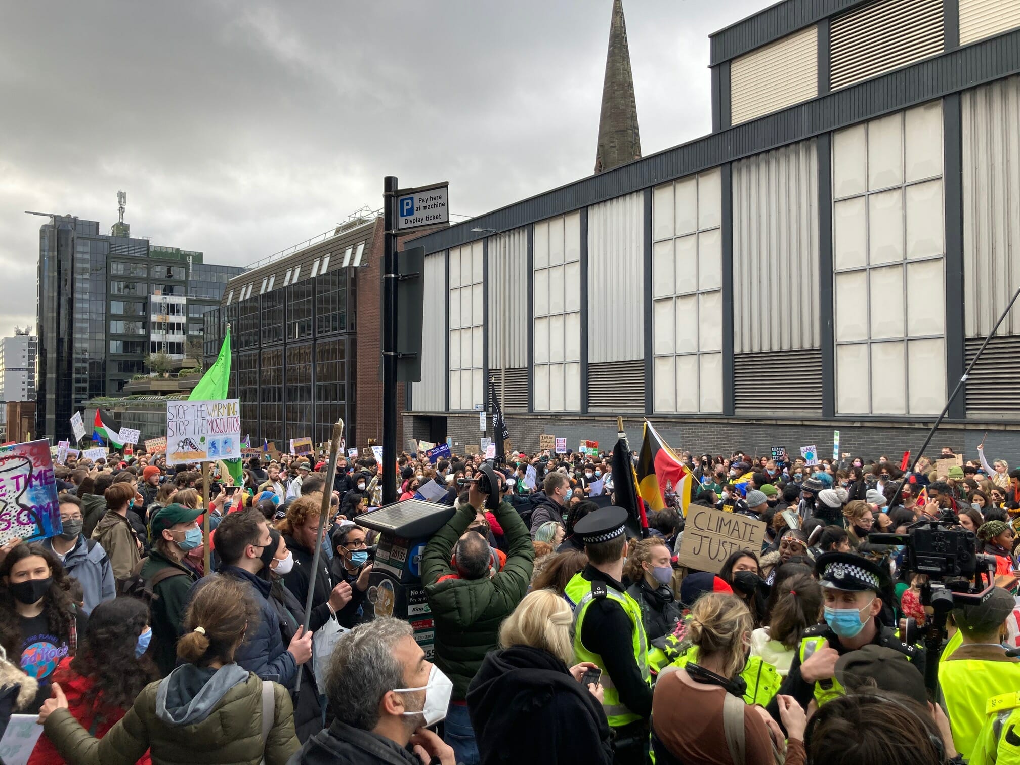 climate protest action