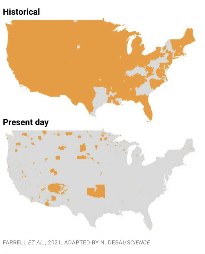 map of indigenous land