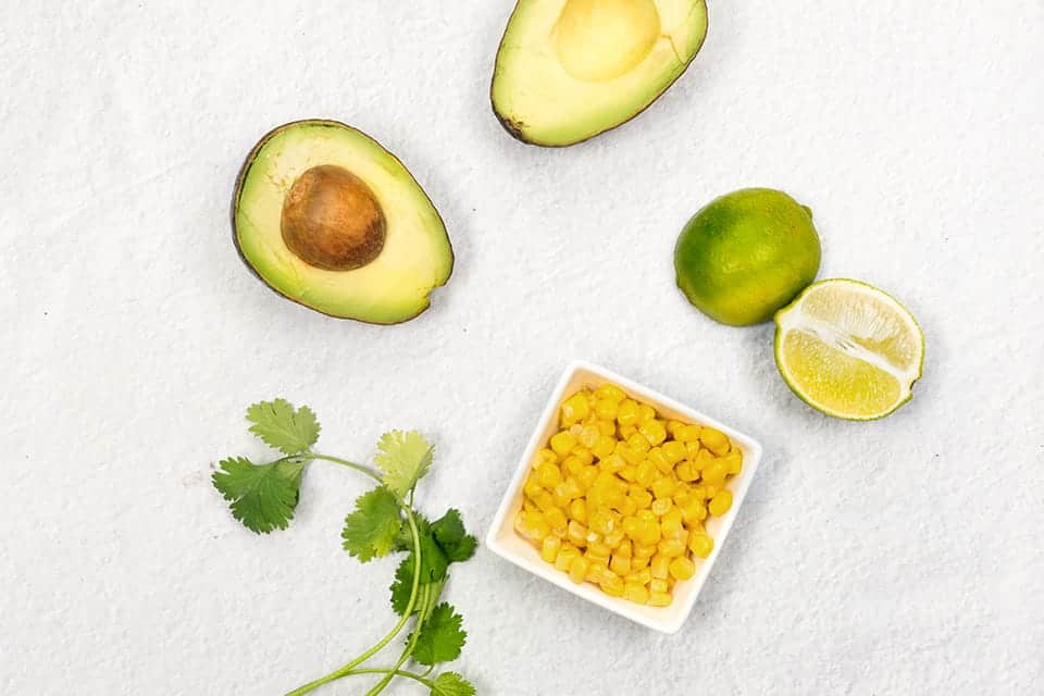 Avocado, Corn and Lime