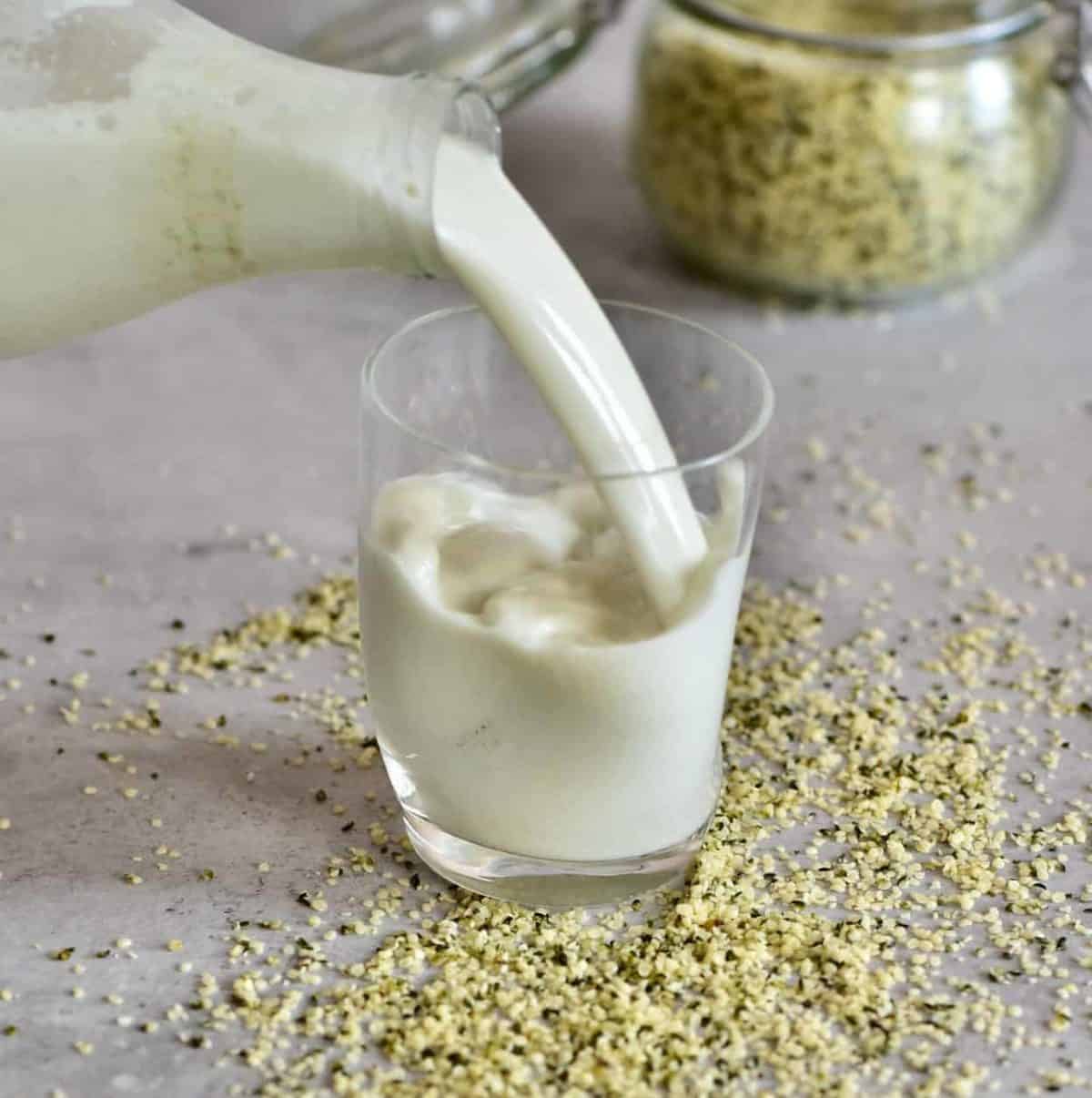 plant-based milk hemp