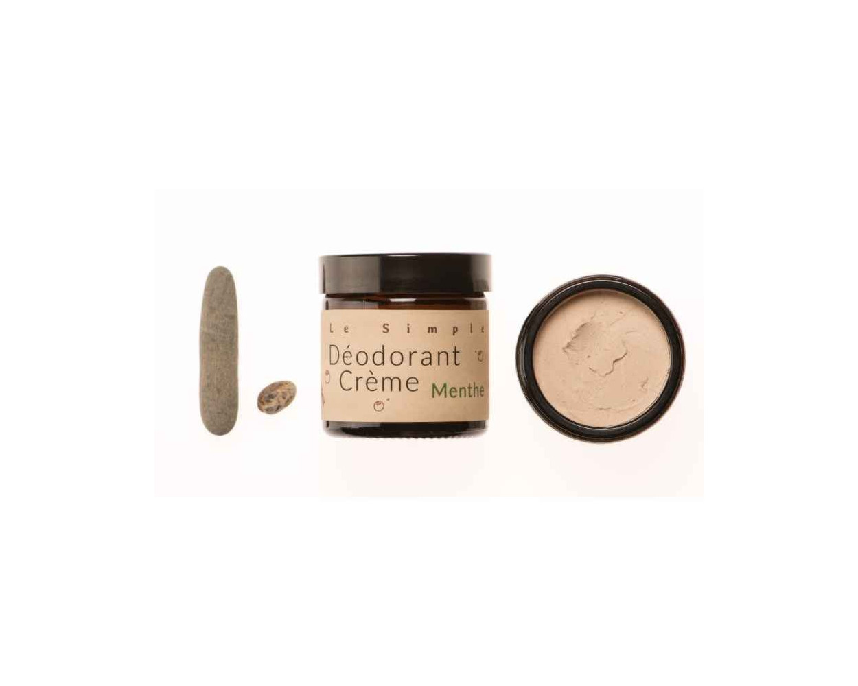 Clay based natural deodrant