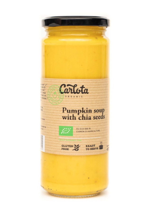 pumpkin and chia soup