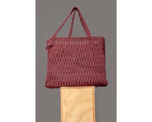 Macrame eco friendly tote bag