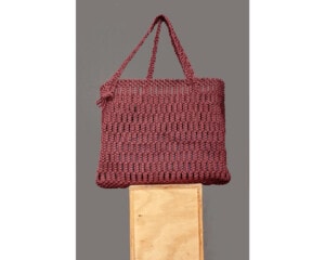 Macrame eco friendly tote bag