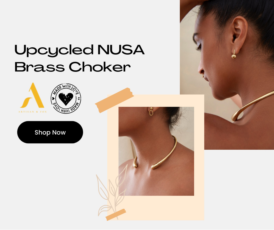 choker necklace sustainable ethical necklace