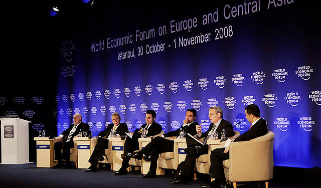 The World Economic Forum in Istanbul during October 30 - November 1, 2008.