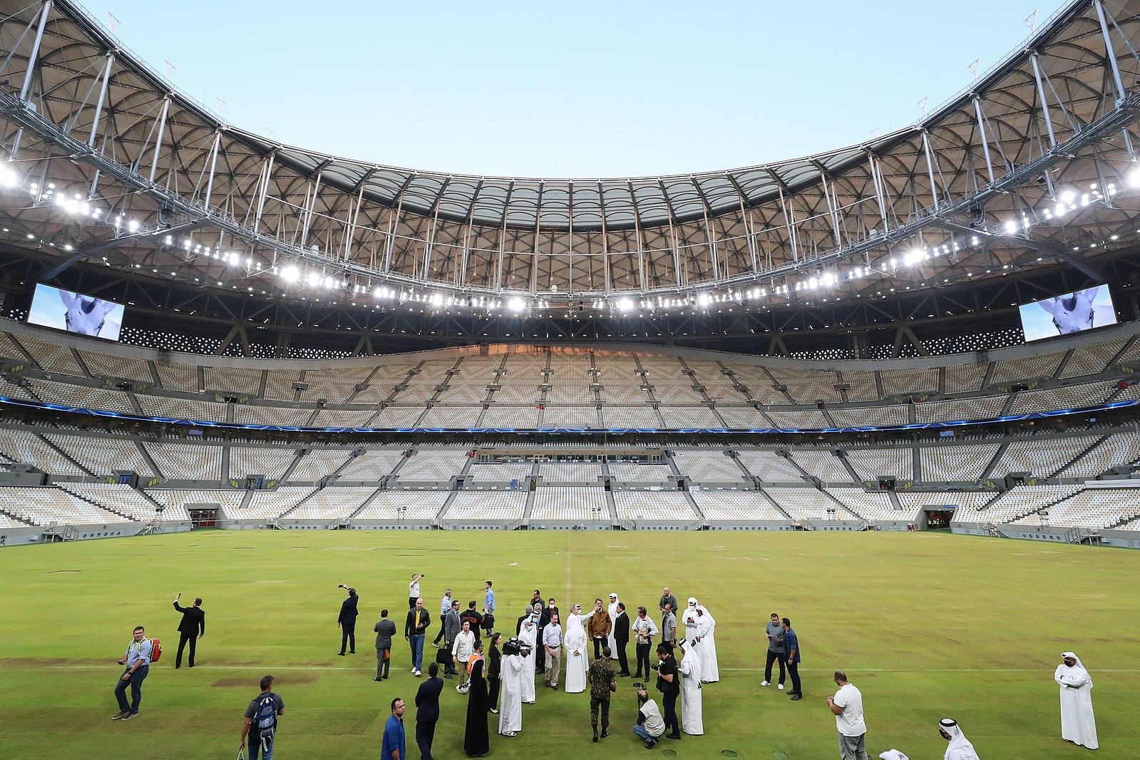 In the Photo: The Lusail Stadium, Qatar