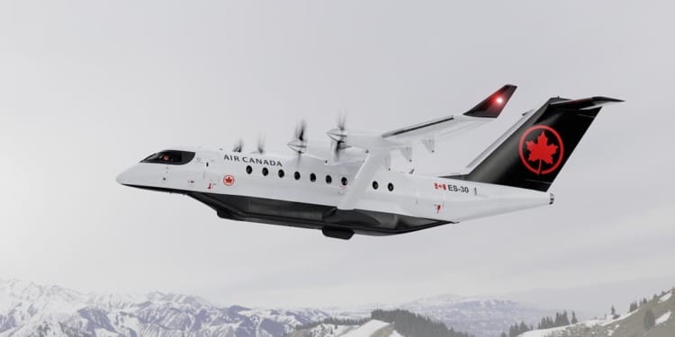 Air Canada Orders 30 Electric Planes from Heart Aerospace