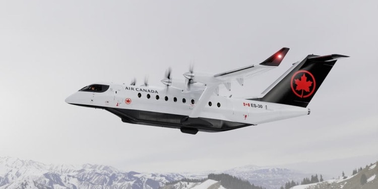 Air Canada Orders 30 Electric Planes from Heart Aerospace