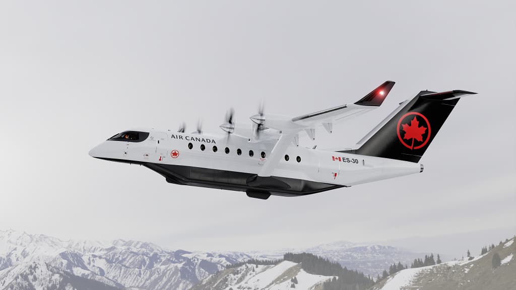 Air Canada Orders 30 Electric Planes from Heart Aerospace