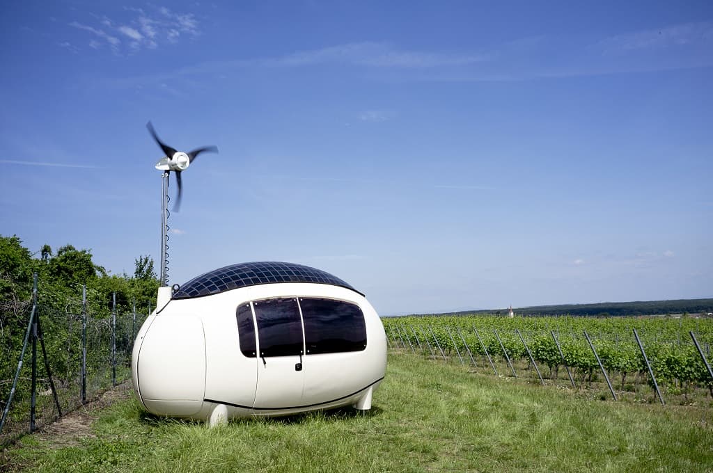 Ecocapsule, a Sustainable Solution for Outdoor Living