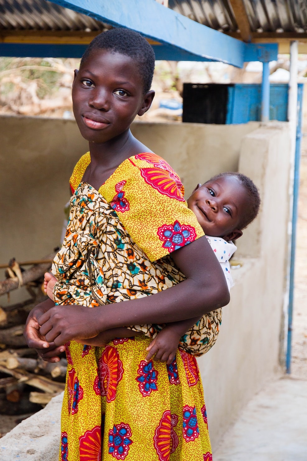 Woman At Shea Butter Factory. Is shea butter sustainable in West Africa?