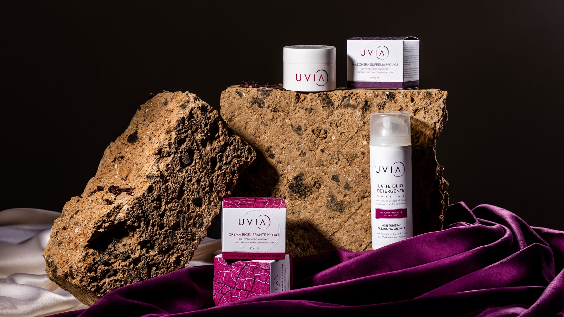 Interview With UVIA: Wine Pomace to Lustrous Skin