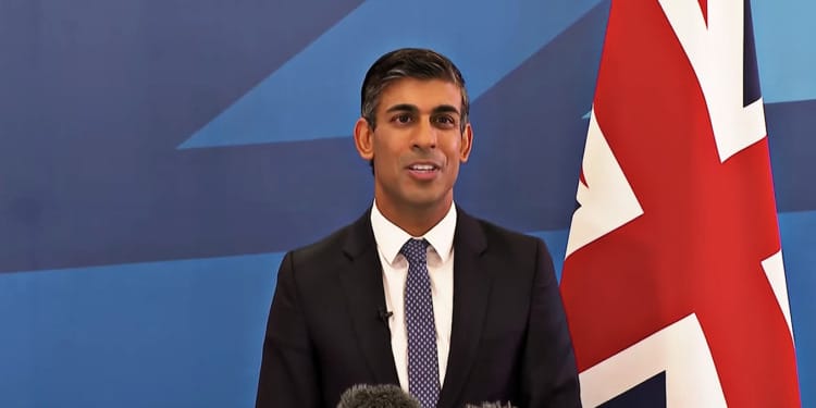 Rishi Sunak speaks to UK after being appointed Prime Minister on October 25