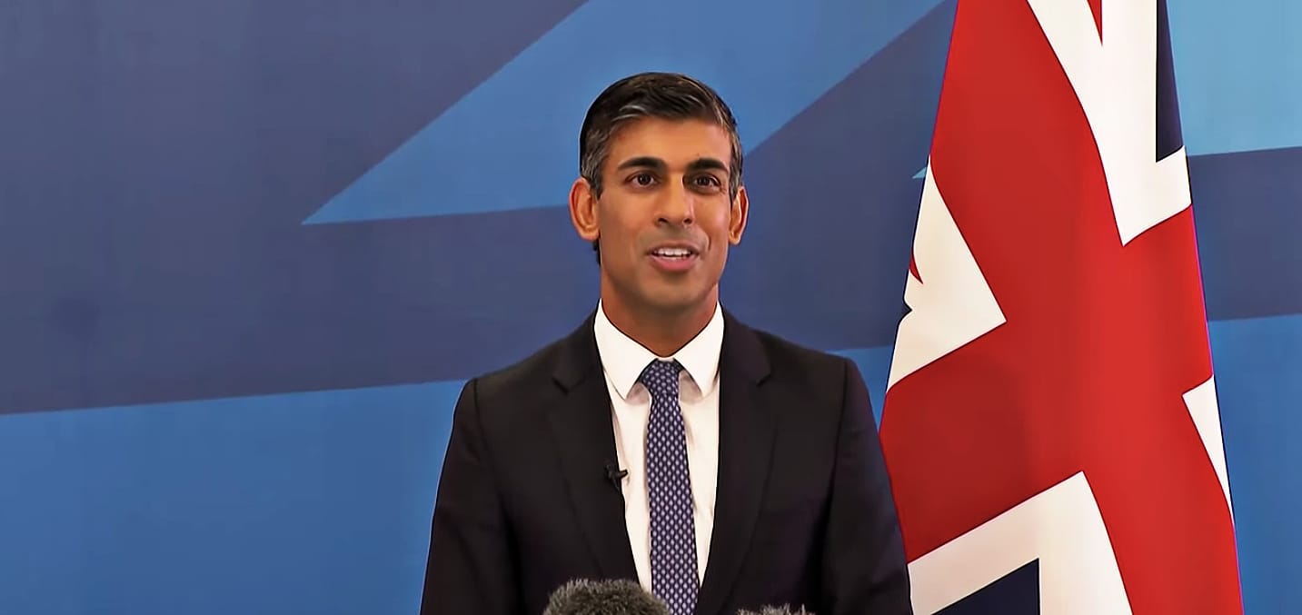 Rishi Sunak speaks to UK after being appointed Prime Minister on October 25