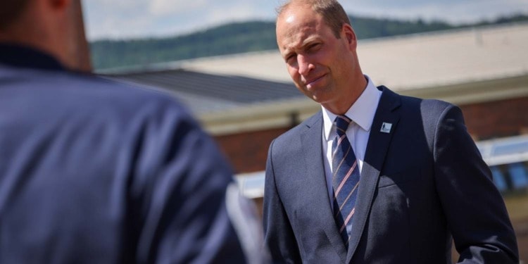 Royal Green Suits the New Prince of Wales