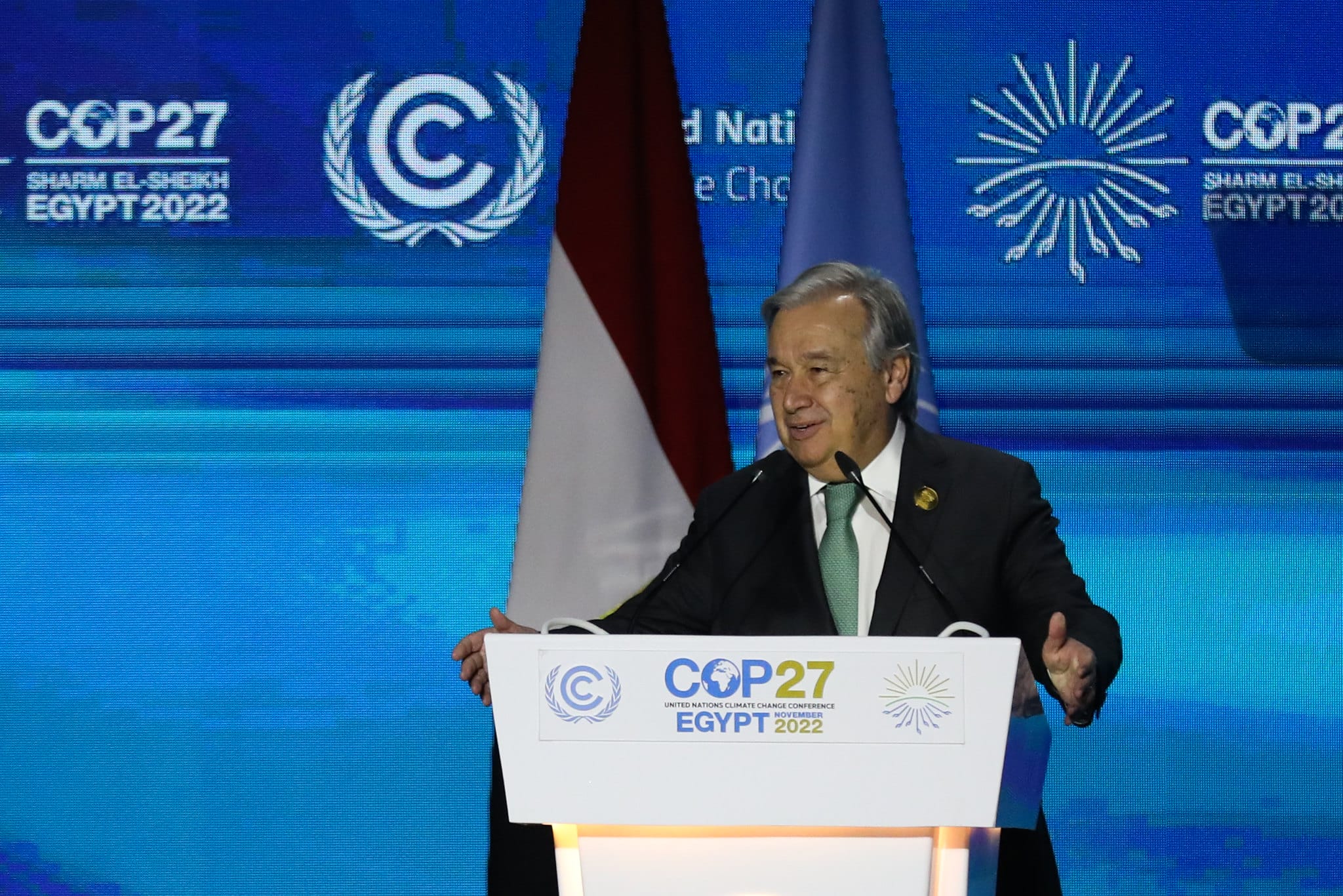 COP27: We’re Losing the Fight for Our Lives, Says António Guterres