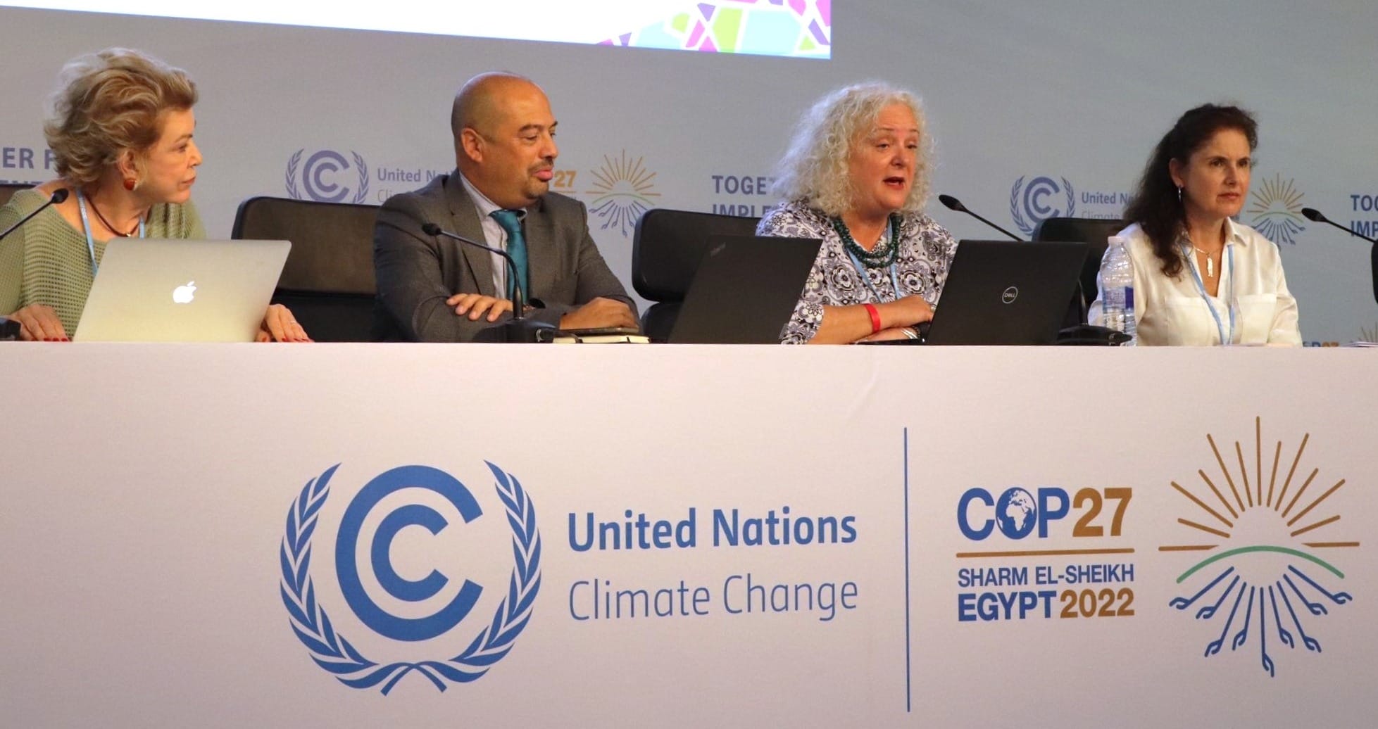 Cities and Regions at the LGMA pavilion at COP27