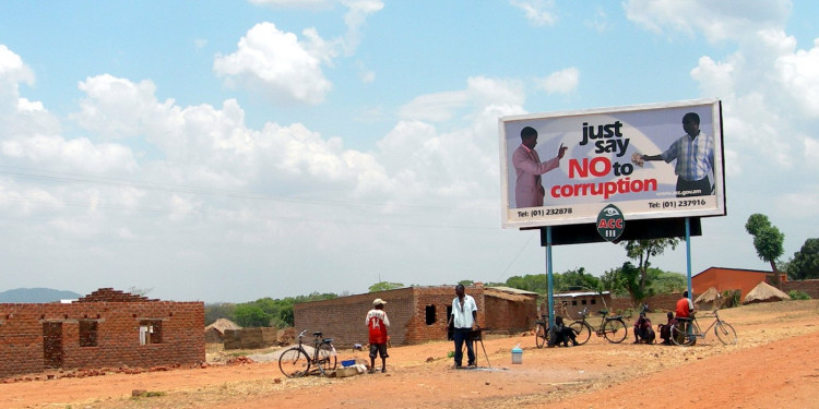 Anti-corruption campaign ad